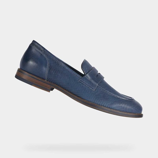 Geox Respira Navy Mens Loafers SS20.4IV1454